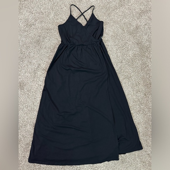 NWT Elegant Black Maxi Dress - Picture 3 of 6